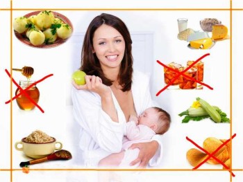 список продуктов кормящей маме