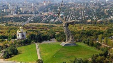 На Мамаевом Кургане