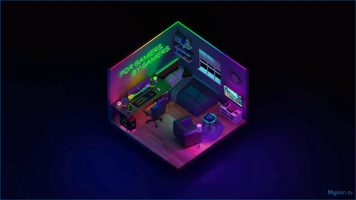 RGB обои: яркий и красочный дизайн для рабочего стола
