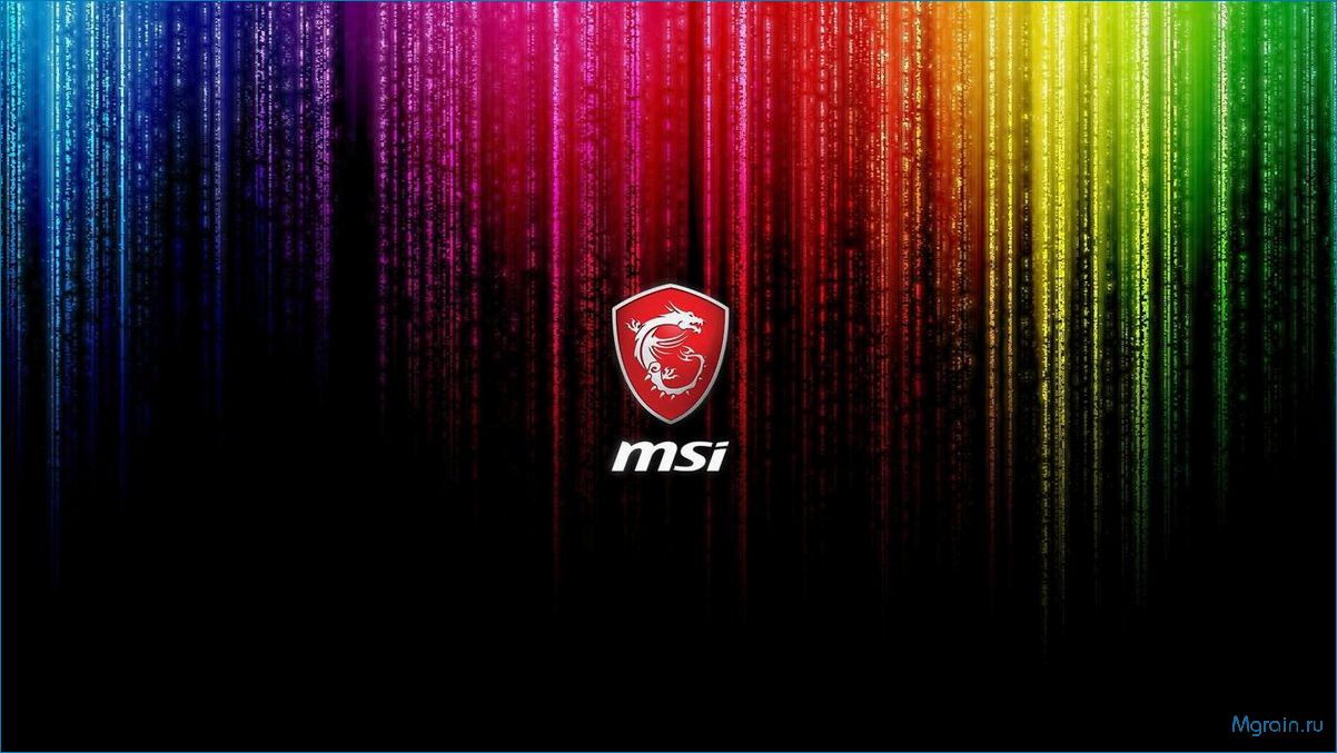 RGB обои: яркий и красочный дизайн для рабочего стола