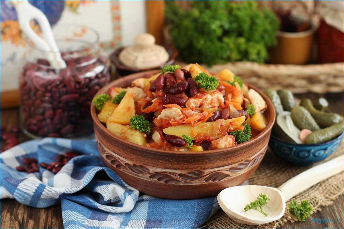 Секреты приготовления аппетитного рагу в горшочках с нежным куриной мясом 