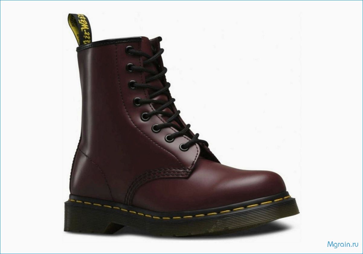 (ботинки, martens, стиль, комфорт, вашей) Ботинки Dr. Martens — стиль и комфорт для вашей ноги