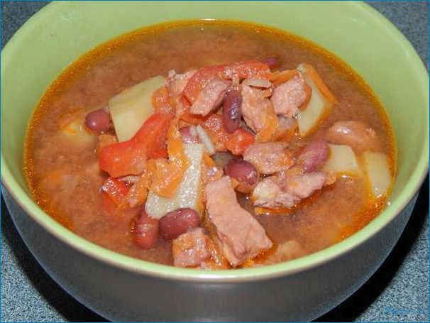 Как приготовить вкусное харчо со свининой в мультиварке 