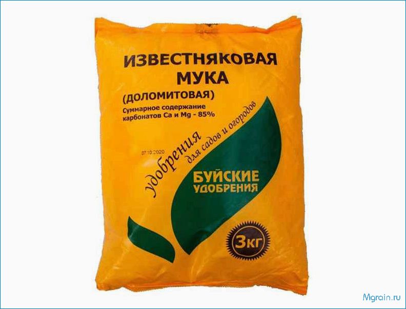 Доломитовая мука — особенности производства, применение и полезные свойства