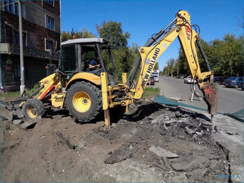 (услуги, аренды, экскаватора, гидромолотом, надёжное) Услуги аренды экскаватора с гидромолотом: надёжное оборудование для строительства и ремонта