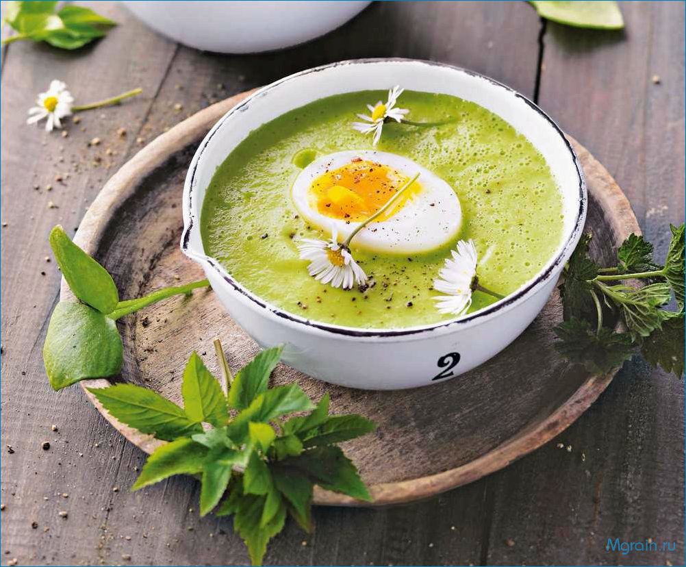 Удивительно вкусный и сытный крем-суп из шпината 
