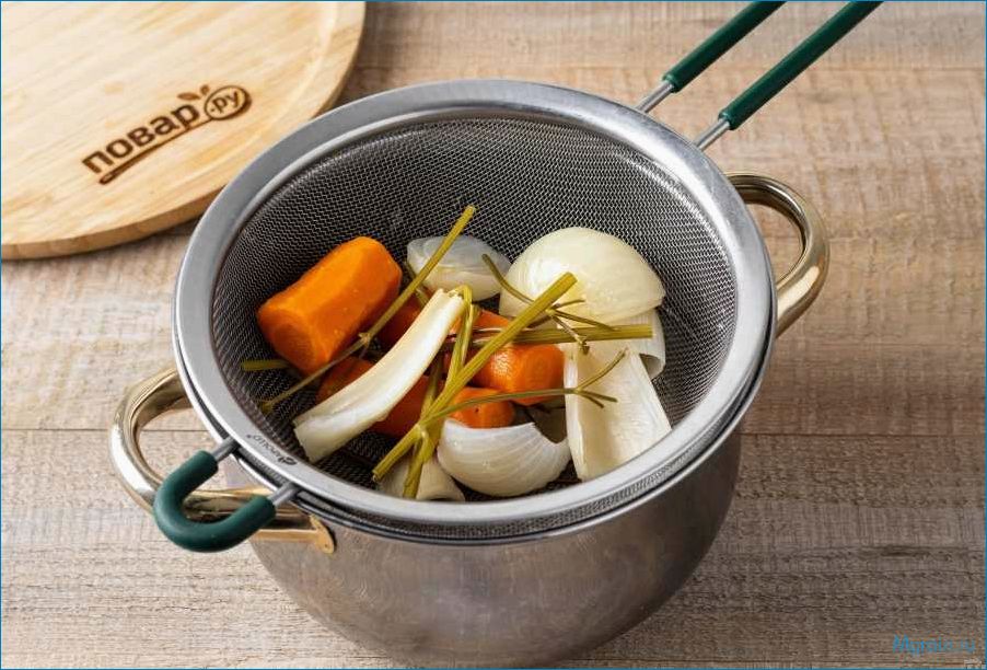 (приготовить, вкусный, питательный, овощной, бульон) Как приготовить вкусный и питательный овощной бульон