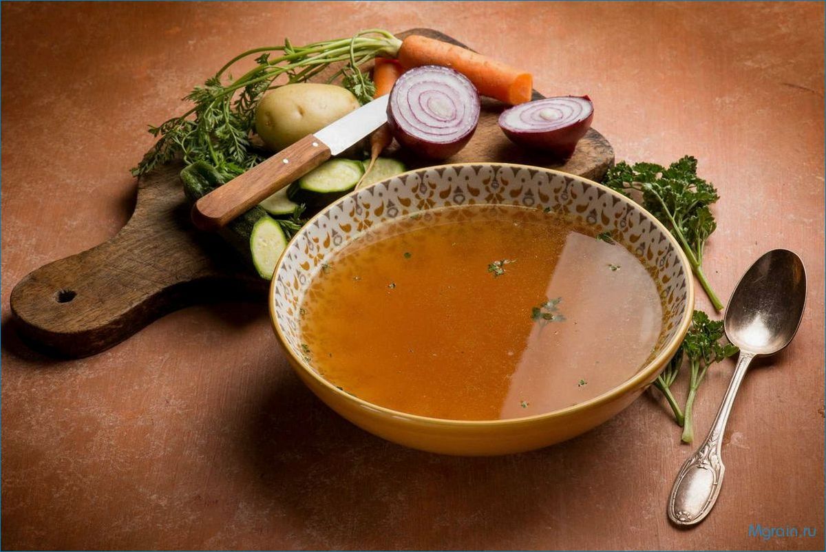 (приготовить, вкусный, питательный, овощной, бульон) Как приготовить вкусный и питательный овощной бульон