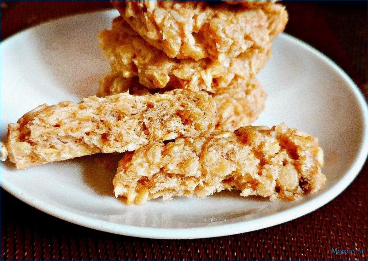 Как приготовить вкусное овсяное печенье в микроволновке  