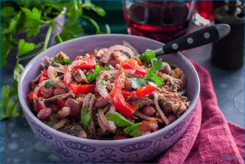 Салат &laquo;Тбилиси&raquo; — вкусное и ароматное блюдо грузинской кухни 