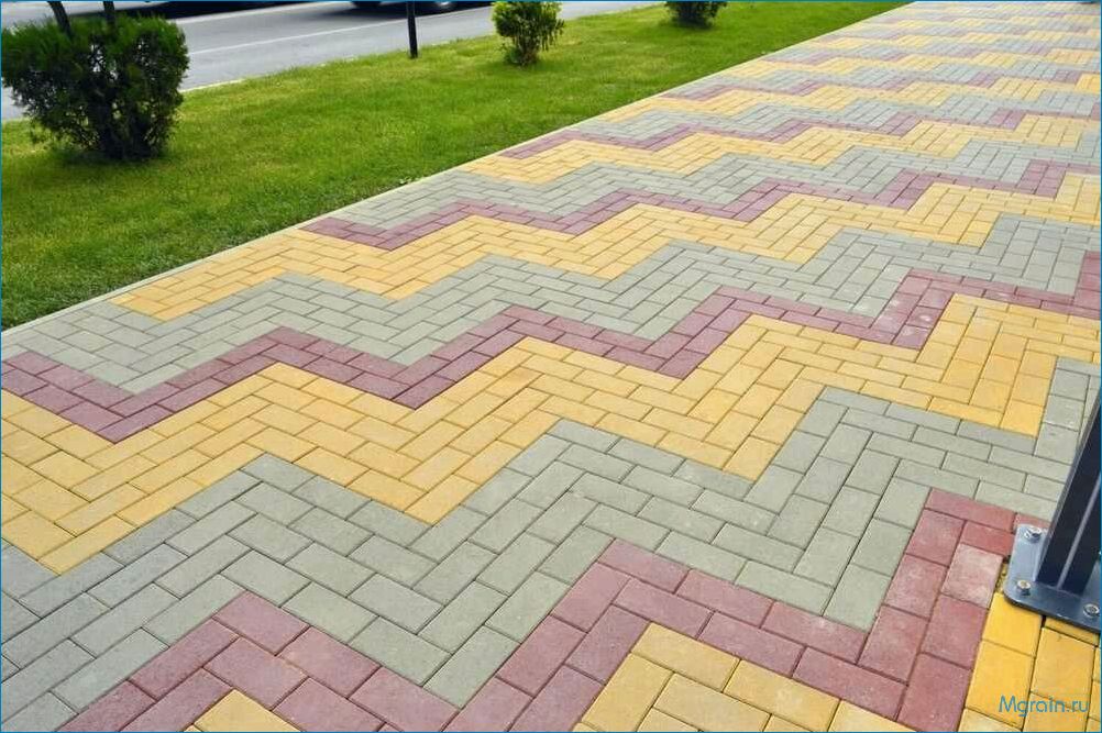 Тротуарная плитка: как выбрать и уложить своими руками