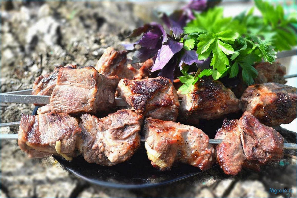 Шашлык с базиликом — секреты приготовления, неповторимый аромат и вкусовые изыски в одном блюде!